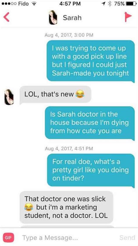 best starting lines on tinder|funny tinder pick up lines.